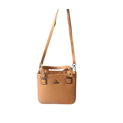 Square Shaped Sling Bag With Small Handle