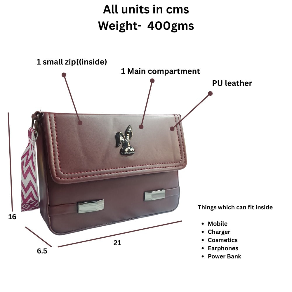 Trendy Crossbody Sling Bag