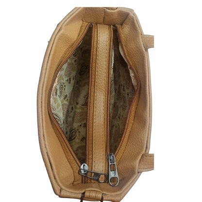 Square Shaped Sling Bag With Small Handle