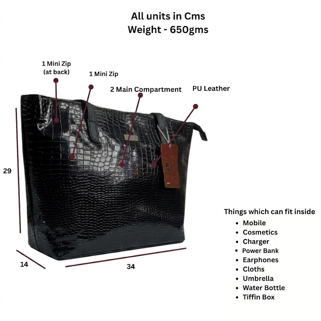 Spacious Tote Bag